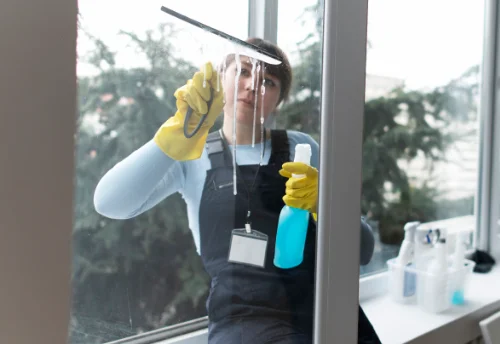 Nettoyage de vitres intérieures et extérieures à Pontlevoy